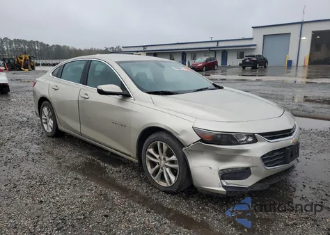 2016 Chevrolet Malibu Lt from USA, damaged, VIN 1G1ZE5ST6GF322476